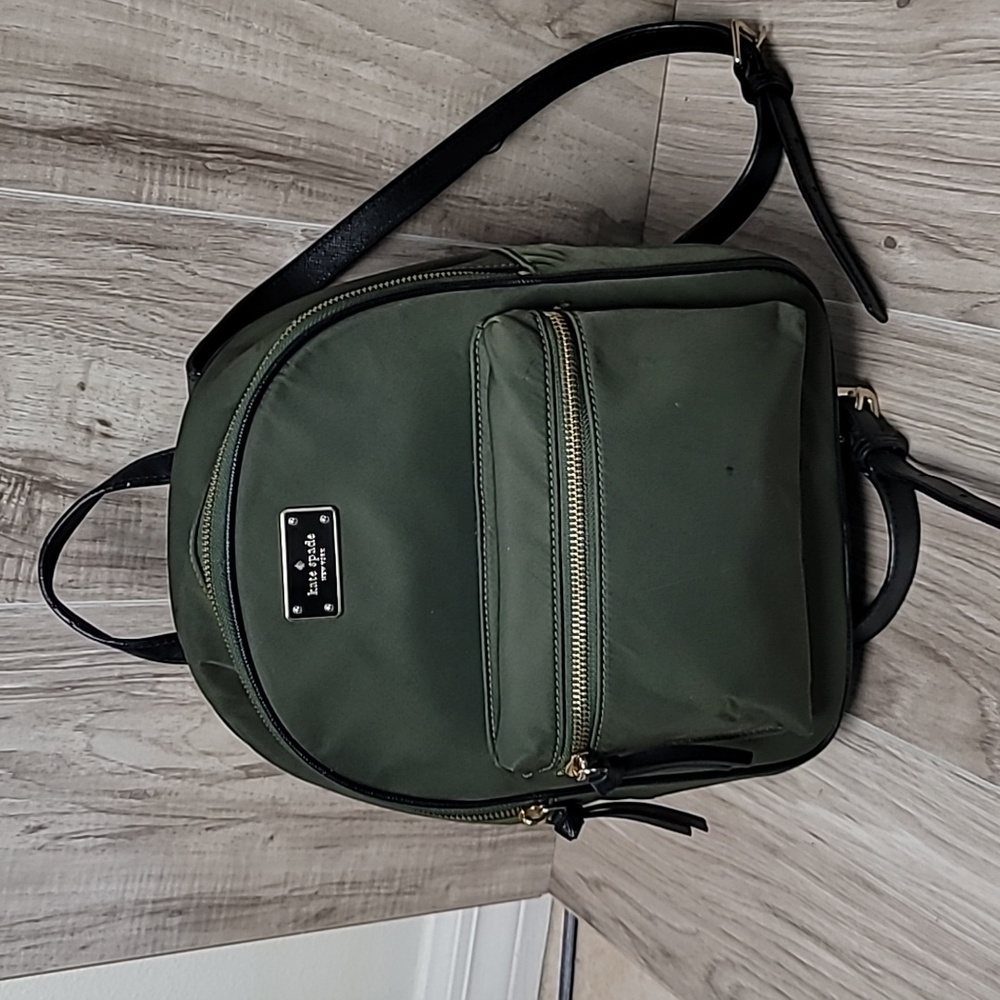 KATE SPADE Dawn Nylon Backpack Sapling Green